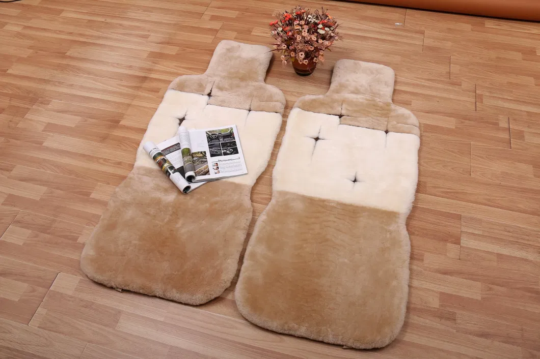 High Quality Merino Sheepskin Fur Seat Covers Automotive Accessories